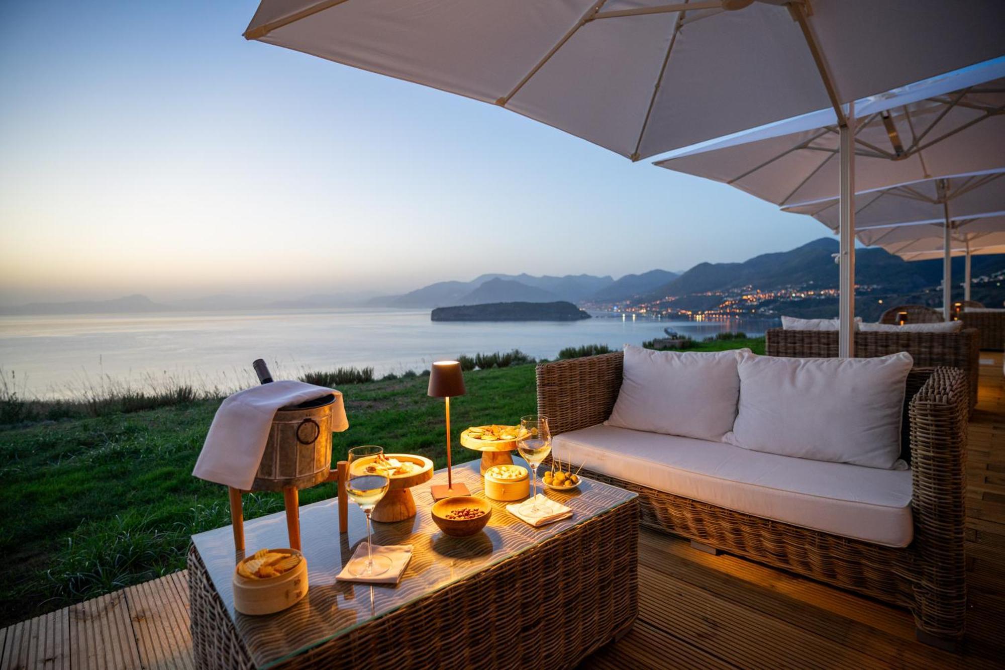 Palazzo Principi Lanza Hotell San Nicola Arcella Exteriör bild