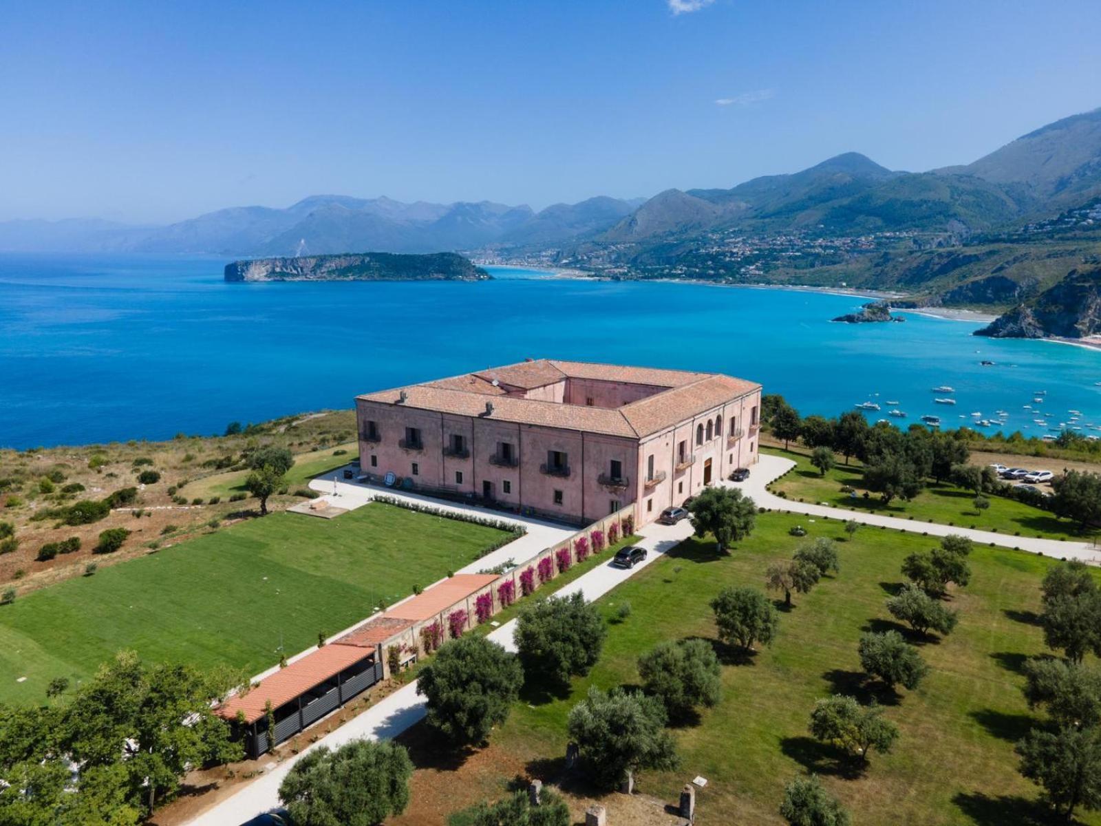 Palazzo Principi Lanza Hotell San Nicola Arcella Exteriör bild